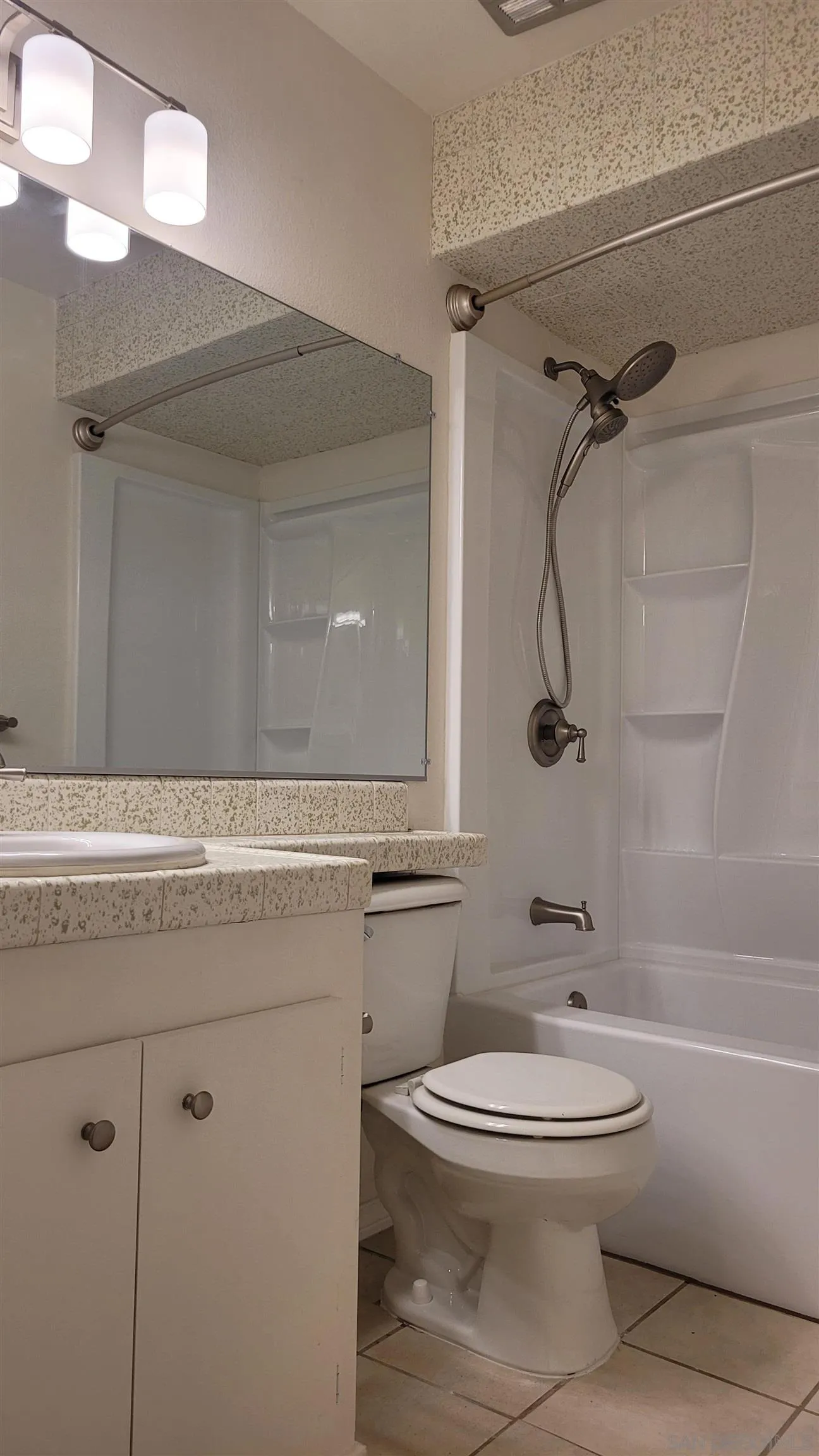 863 Del Mar Downs Road, Unit D Solana Beach, CA 92075 - Photo 16 of 23 a bathroom with a toilet a sink and shower