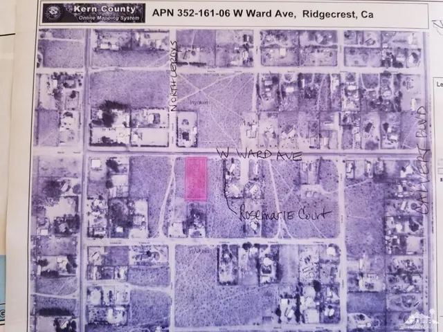 $22,000 | 0 Ward Avenue, Ridgecrest, CA 93555