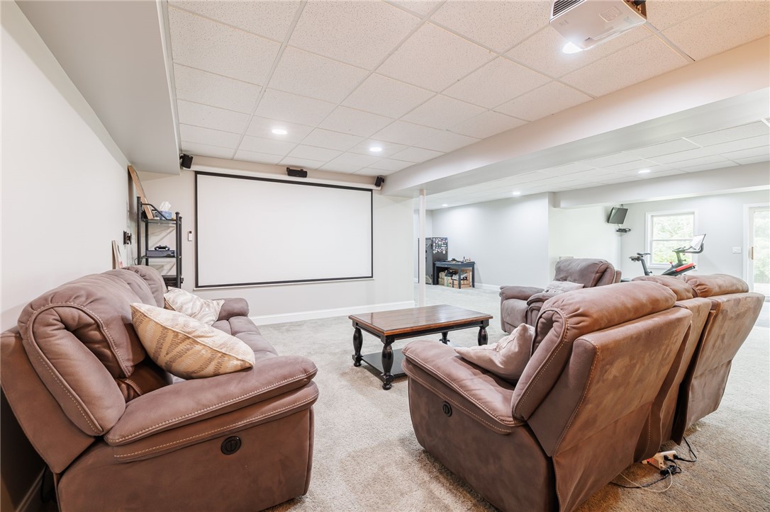6126 Rossier Road Canandaigua Town, NY 14424 - Photo 23 of 49 Finished basement