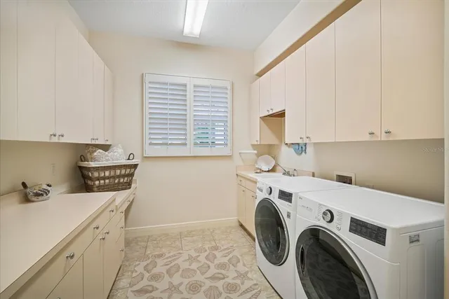 a view of a lake and mountain in the back