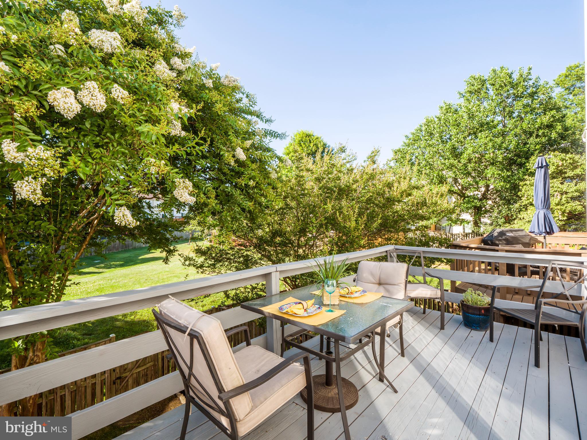 7450 Lone Star Road Lorton, VA 22079 - Photo 12 of 36 Beautiful view from upper deck