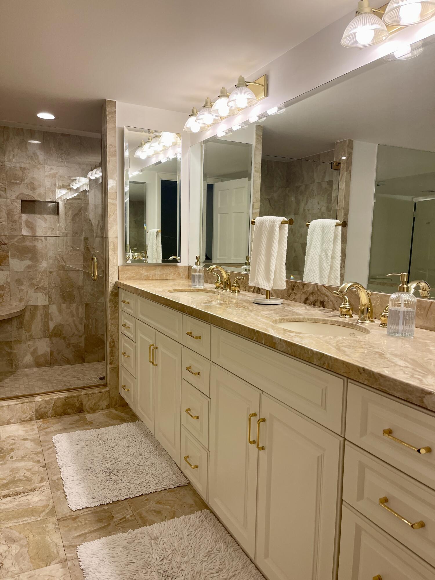 2001 North Ocean Boulevard, Unit 301 Boca Raton, FL 33431 - Photo 14 of 41 Master Bathroom