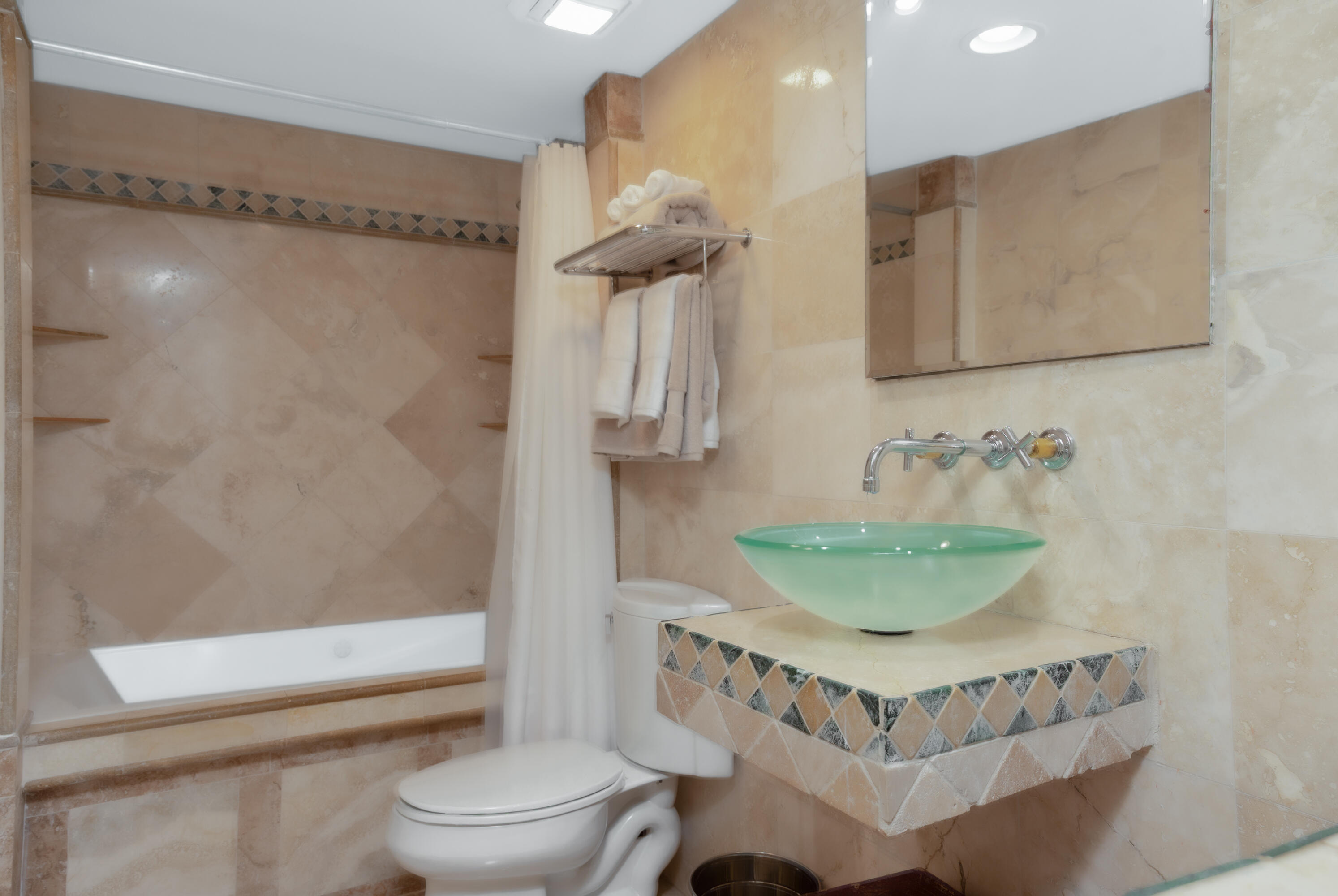 521 North Riverside Drive, Unit 208 Pompano Beach, FL 33062 - Photo 15 of 50 Extensive Use of Travertine