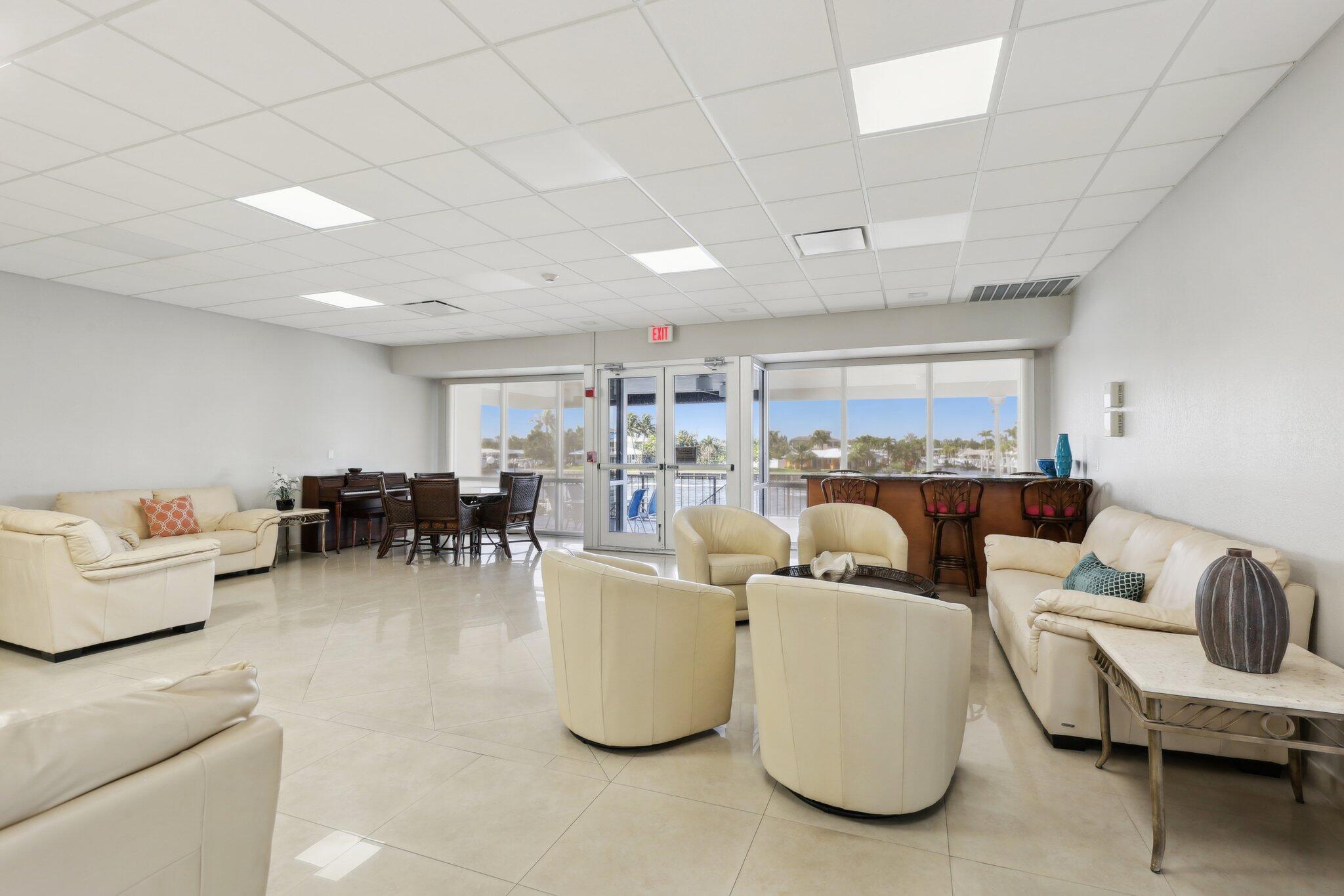 521 North Riverside Drive, Unit 208 Pompano Beach, FL 33062 - Photo 34 of 50 Recreational-Party Room