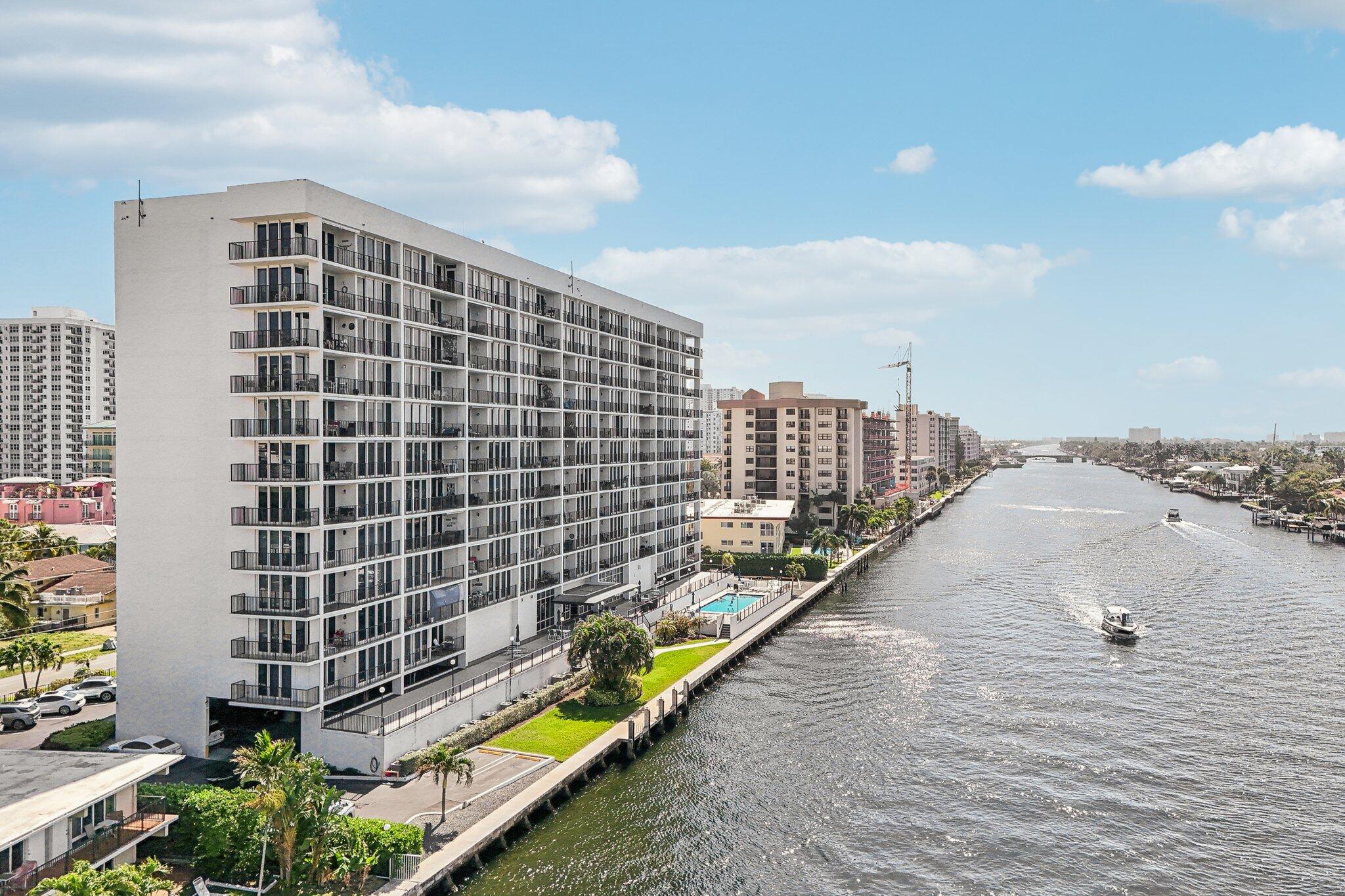 521 North Riverside Drive, Unit 208 Pompano Beach, FL 33062 - Photo 46 of 50 Intracoastal to the South