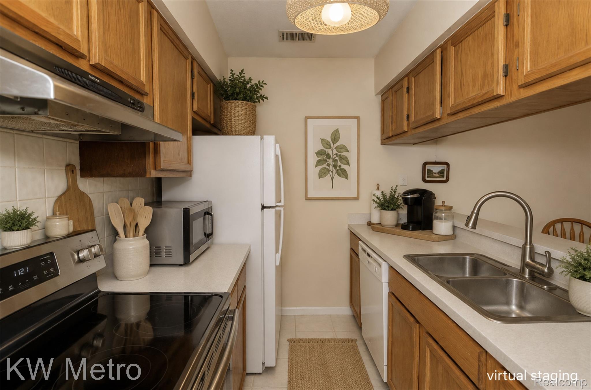 Kitchen with Virtual Staging 