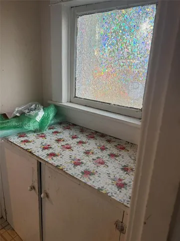 a view of a window in a room