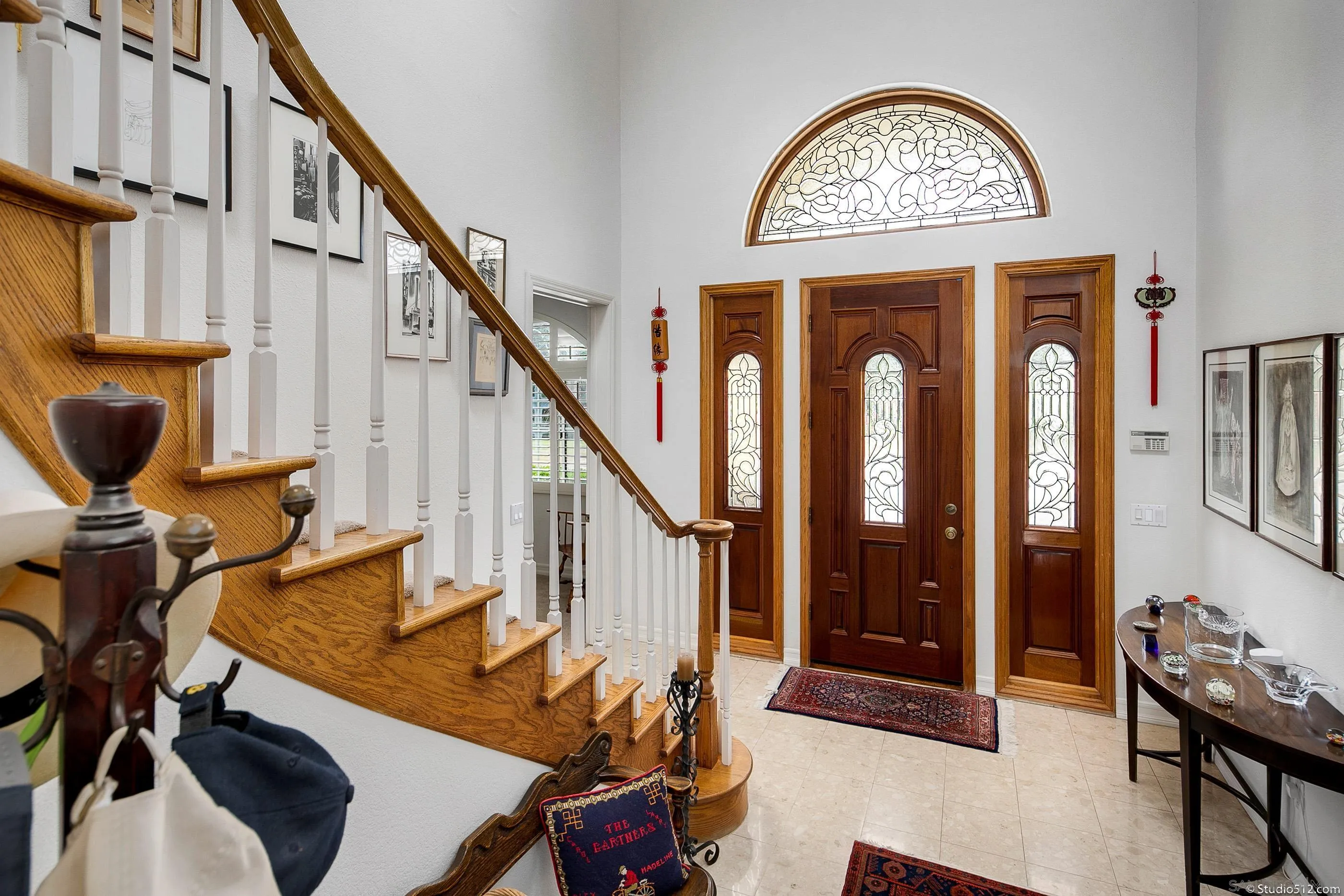 28398 Alamar Road Valley Center, CA 92082 - Photo 4 of 41 a view of a hallway with wooden floor and windows