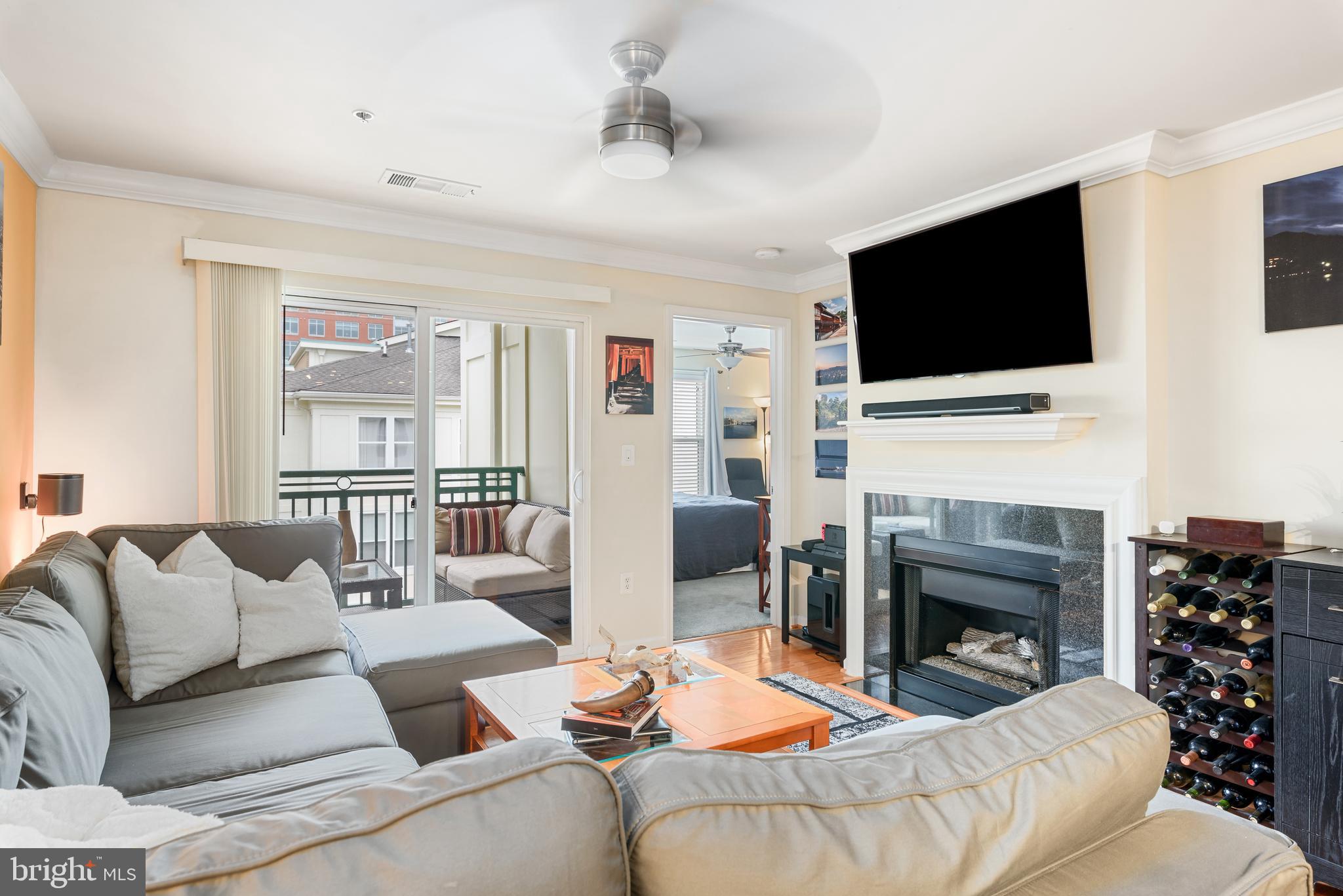 12001 Market Street, Unit 436 Reston, VA 20190 - Photo 10 of 28 Gas Fireplace