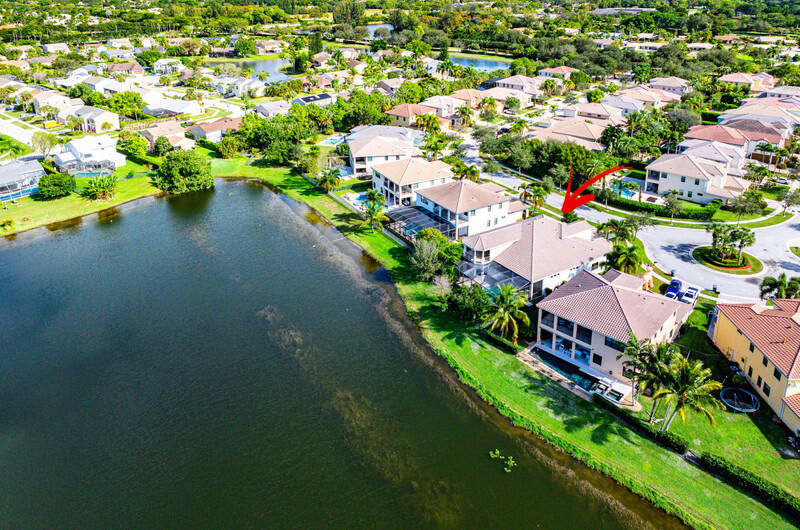 12153 Boca Reserve Lane Boca Raton, FL 33428 - Photo 34 of 35 an aerial view of residential houses with outdoor space and street view