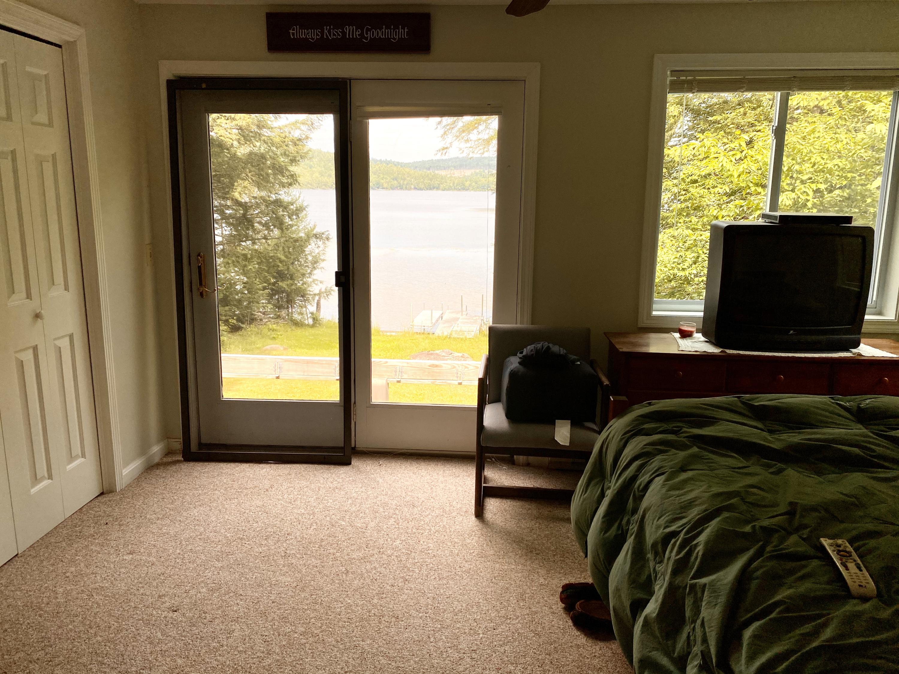 142 South Cove Road Willimantic, ME 04443 - Photo 23 of 69 Master Bedroom with Slider