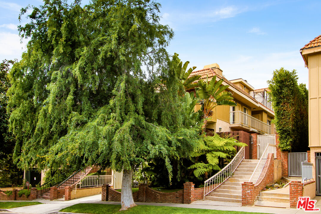 10671 Wilkins Avenue, Unit 5 Los Angeles, CA 90024 - Photo 2 of 28 a view of a house with a tree park