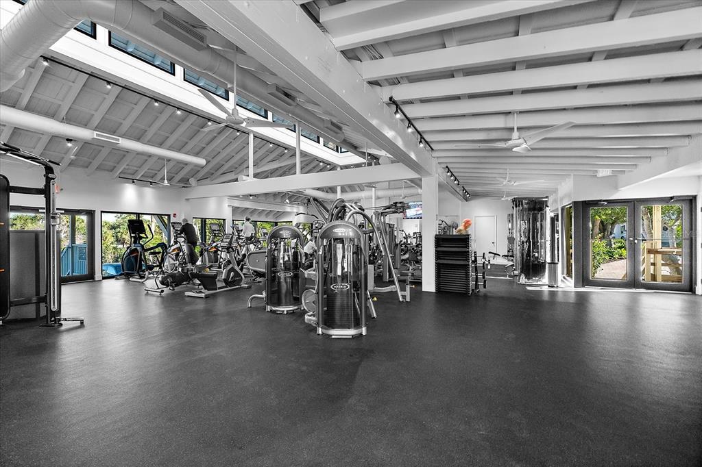 5000 Gasparilla Road, Unit 13A Boca Grande, FL 33921 - Photo 50 of 61 a view of a room with gym equipment