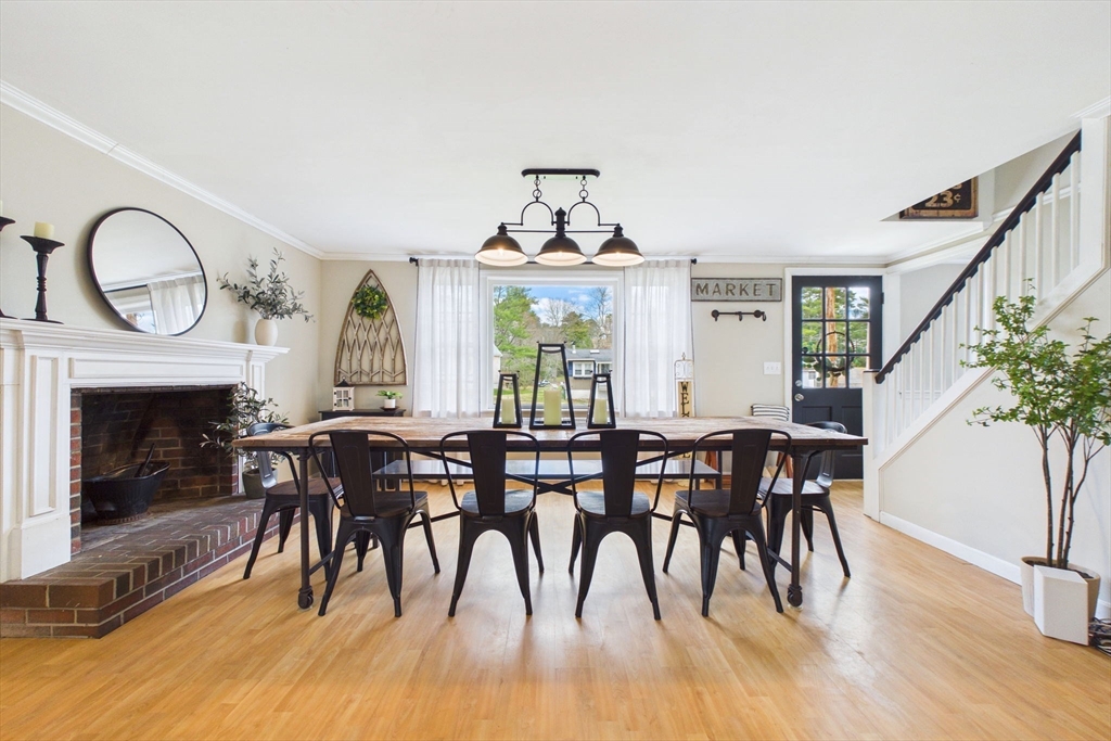 13 Albatross Avenue Wareham, MA 02538 - Photo 6 of 25 a view of a dining room with furniture window and wooden floor