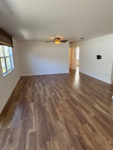 a very nice looking room with a large window