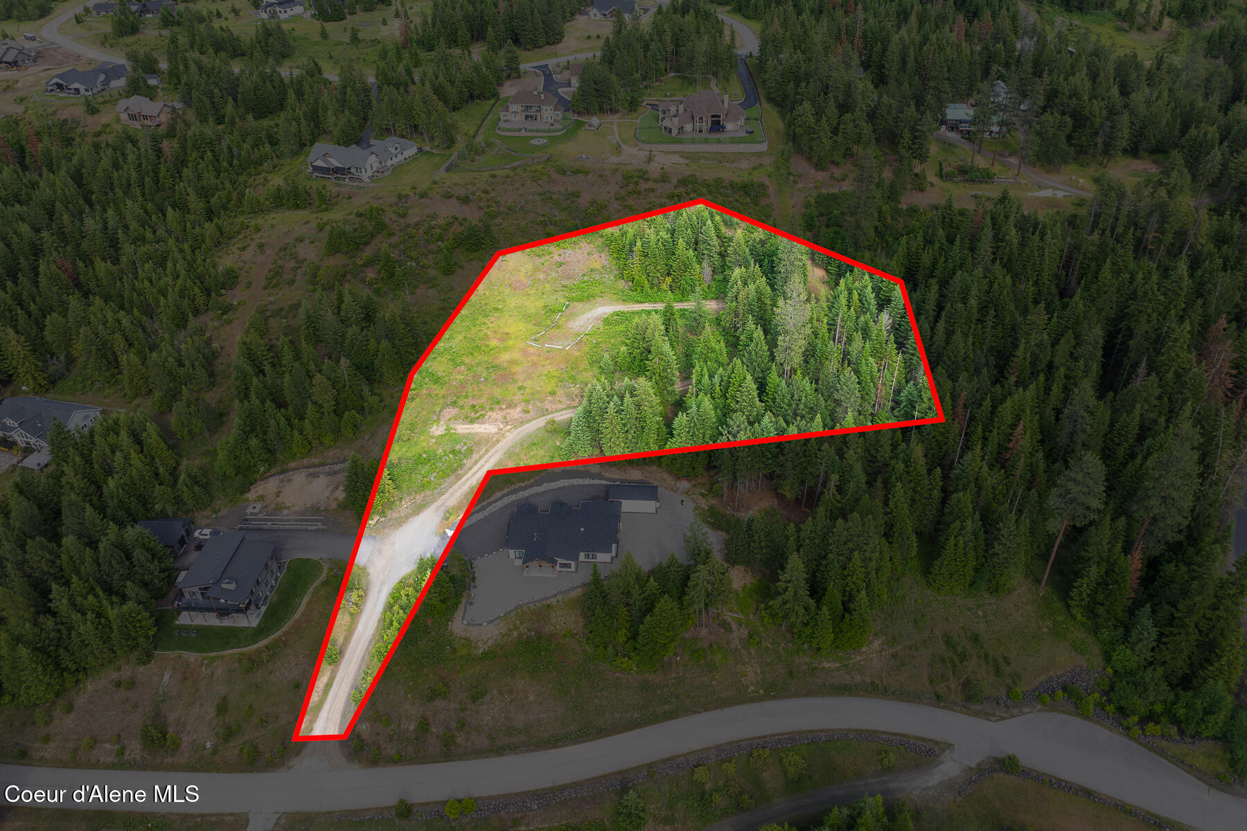 L2-b2 Napili Road Harrison, ID 83833 - Photo 13 of 19 Aerial Outlined