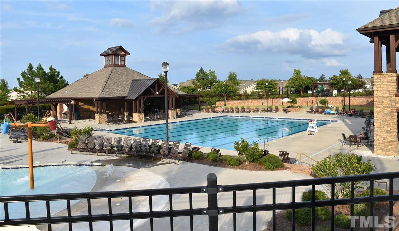8137 Hovingham Way Raleigh, NC 27616 - Photo 17 of 20 Incredible walk-in pool, one finest, largest pools in the area.