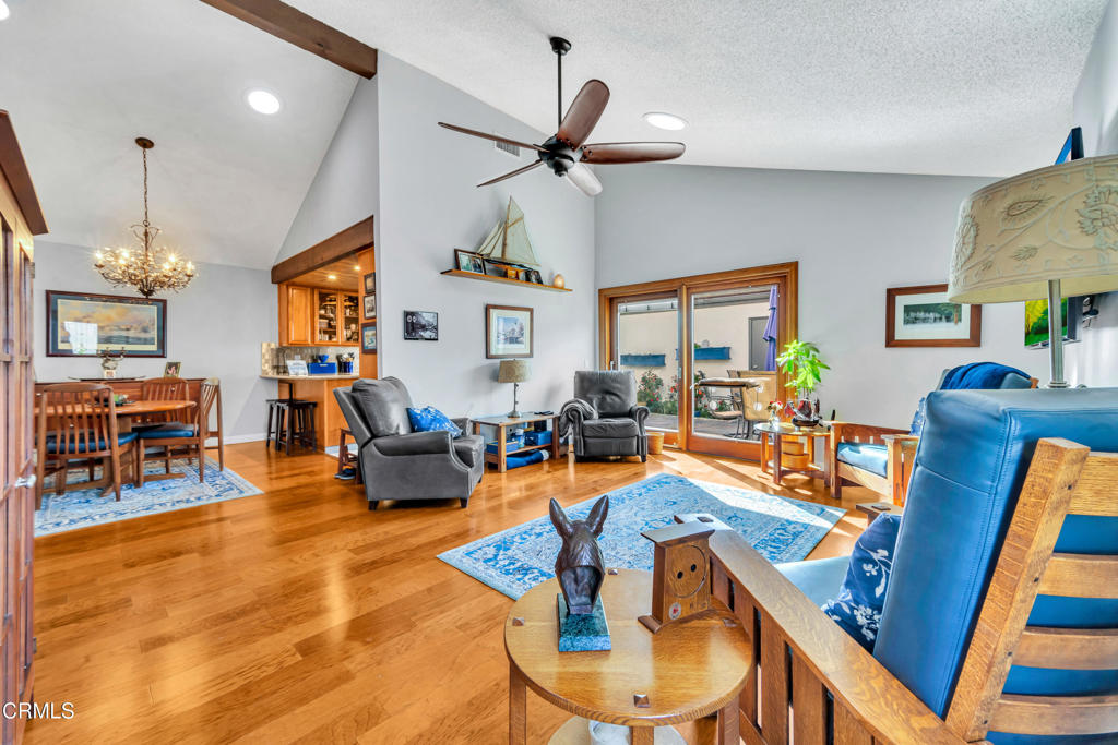 5290 Shiloh Way Ventura, CA 93003 - Photo 3 of 22 a living room with furniture and kitchen view