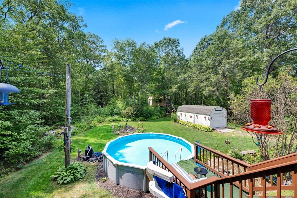 150 Osborne Road Ware, MA 01082 - Photo 11 of 38 a view of a chairs and table in the patio