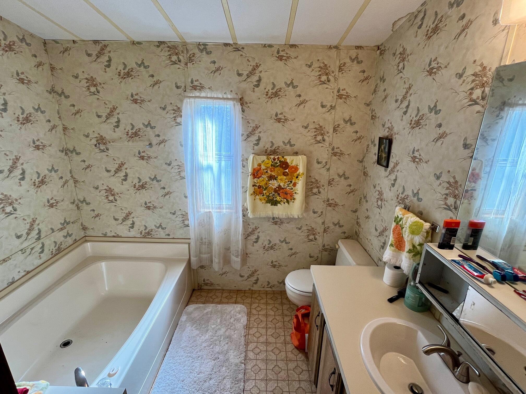 21875 Manton School Road Manton, CA 96059 - Photo 17 of 18 a bathroom with a sink and a toilet