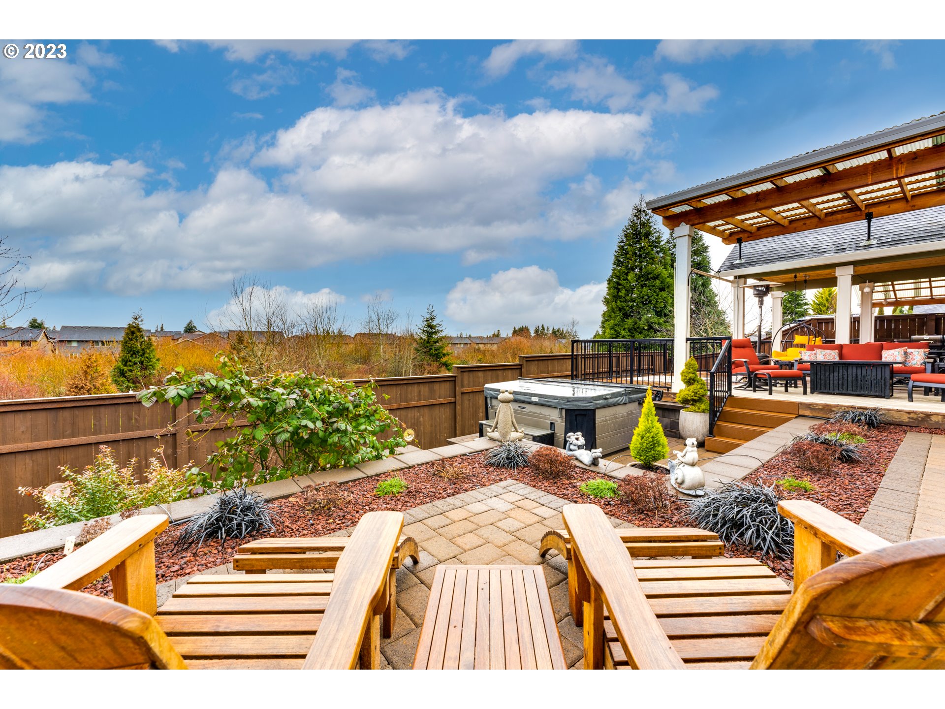 117 North 38th Place Ridgefield, WA 98642 - Photo 2 of 32 a view of swimming pool with outdoor seating