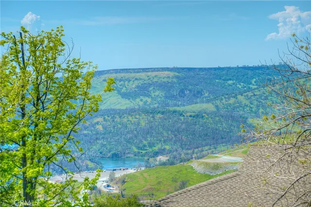 a view of a livingroom with wooden floor a fireplace and windows