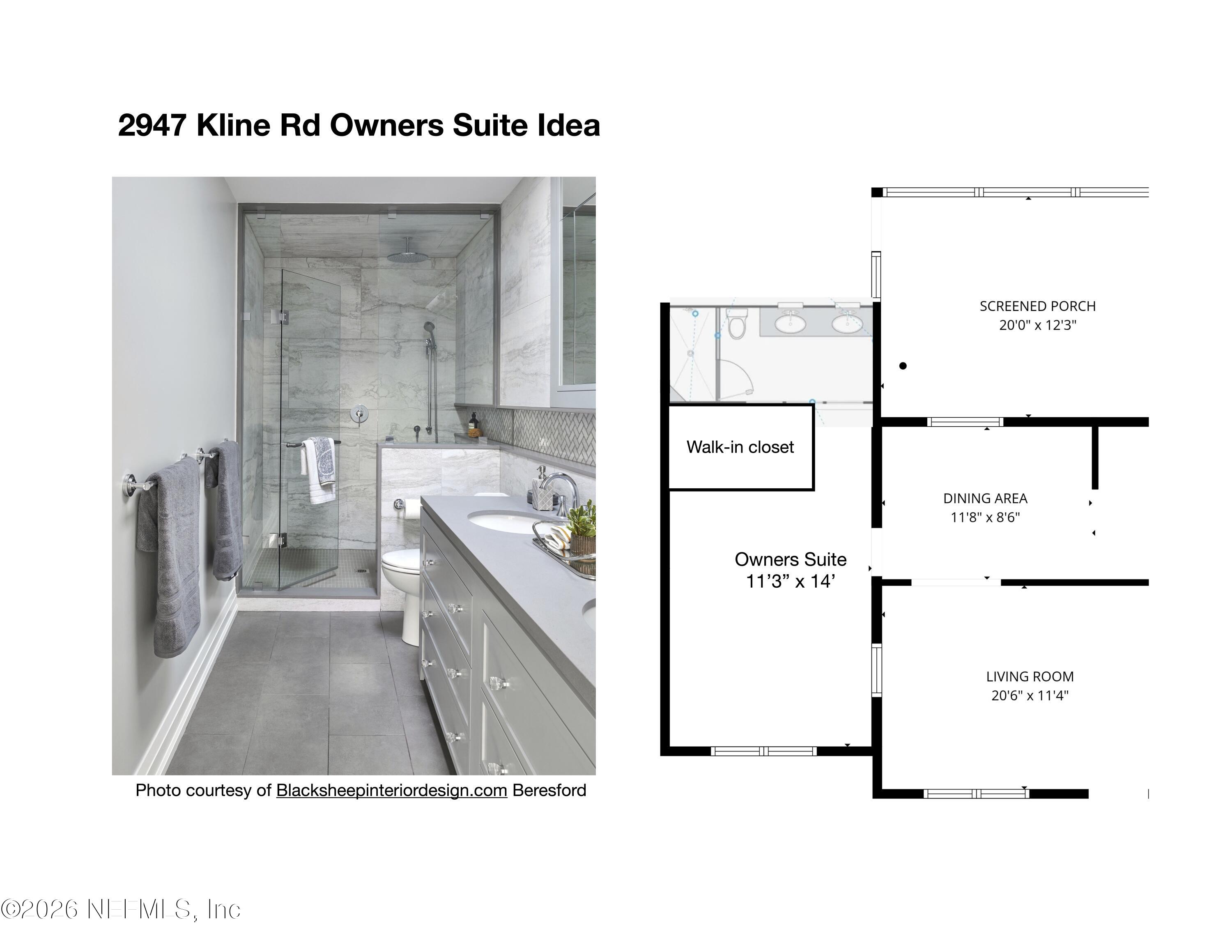 2947 Kline Road Jacksonville, FL 32246 - Photo 12 of 29 Owners Suite idea