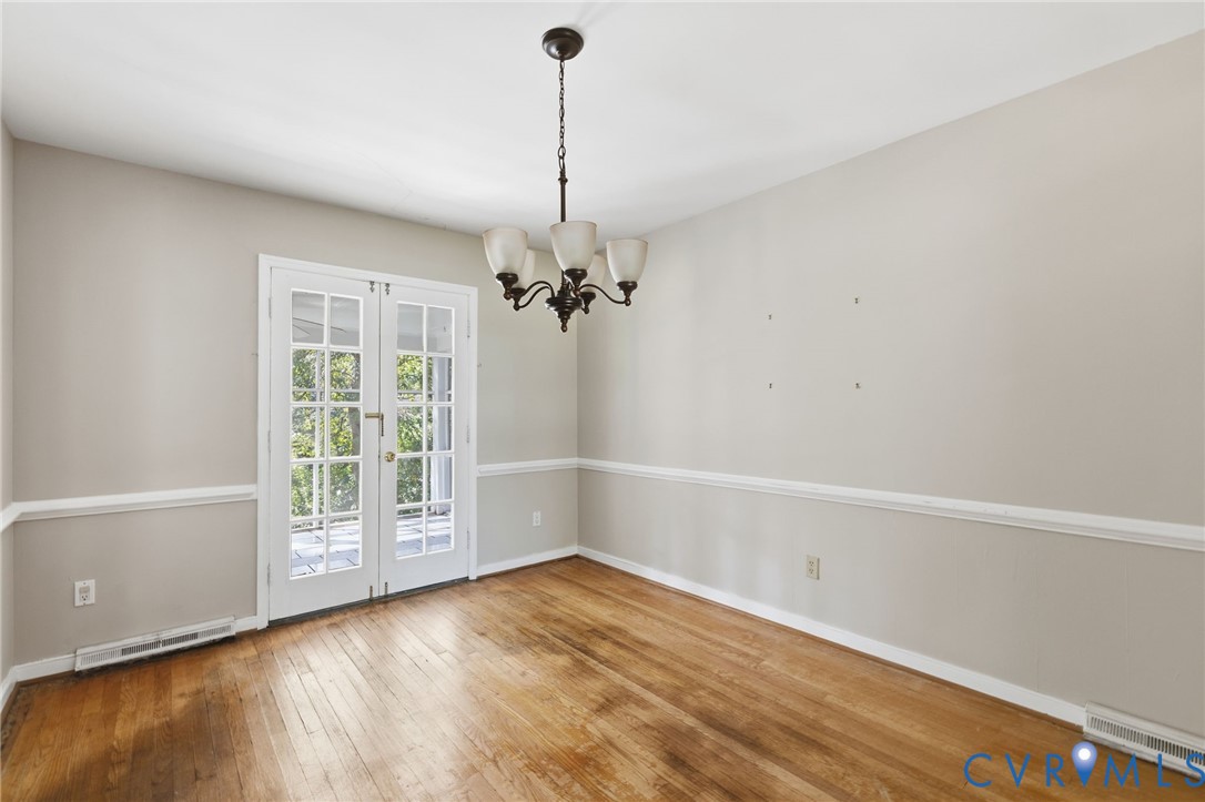 2013 Murdoch Road Henrico, VA 23229 - Photo 10 of 31 Dining room with French doors to screened porch.