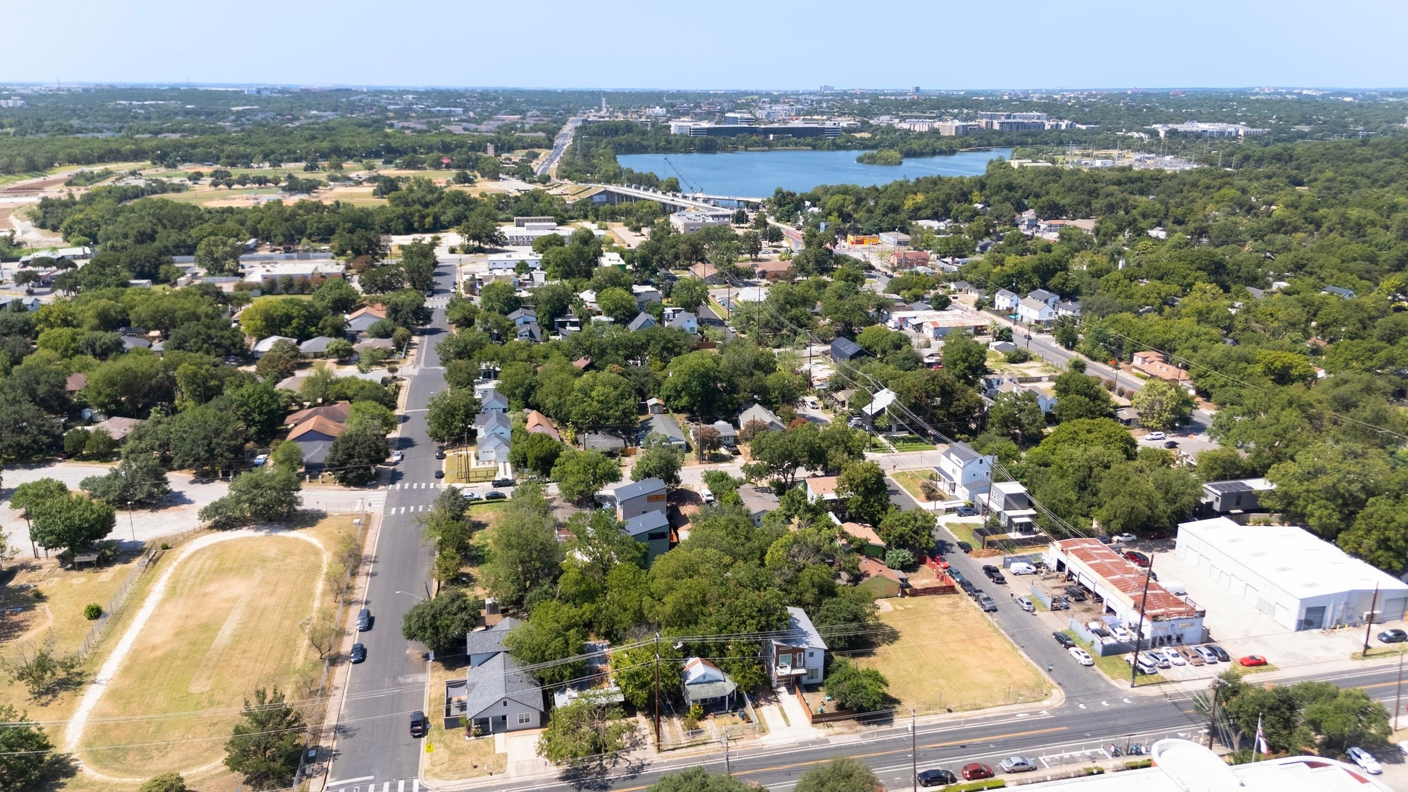 2907 East 5th Street Austin, TX 78702 - Photo 11 of 22 an aerial view of multiple house