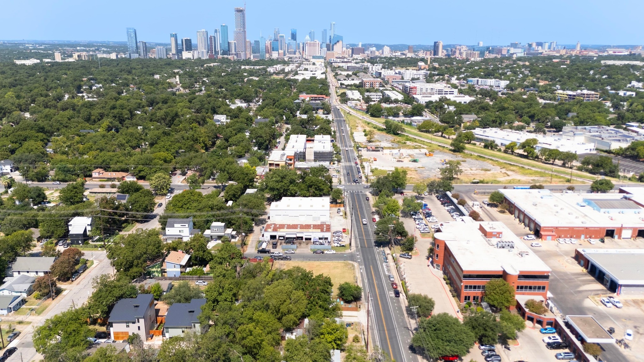 2907 East 5th Street Austin, TX 78702 - Photo 19 of 22 an aerial view of a city