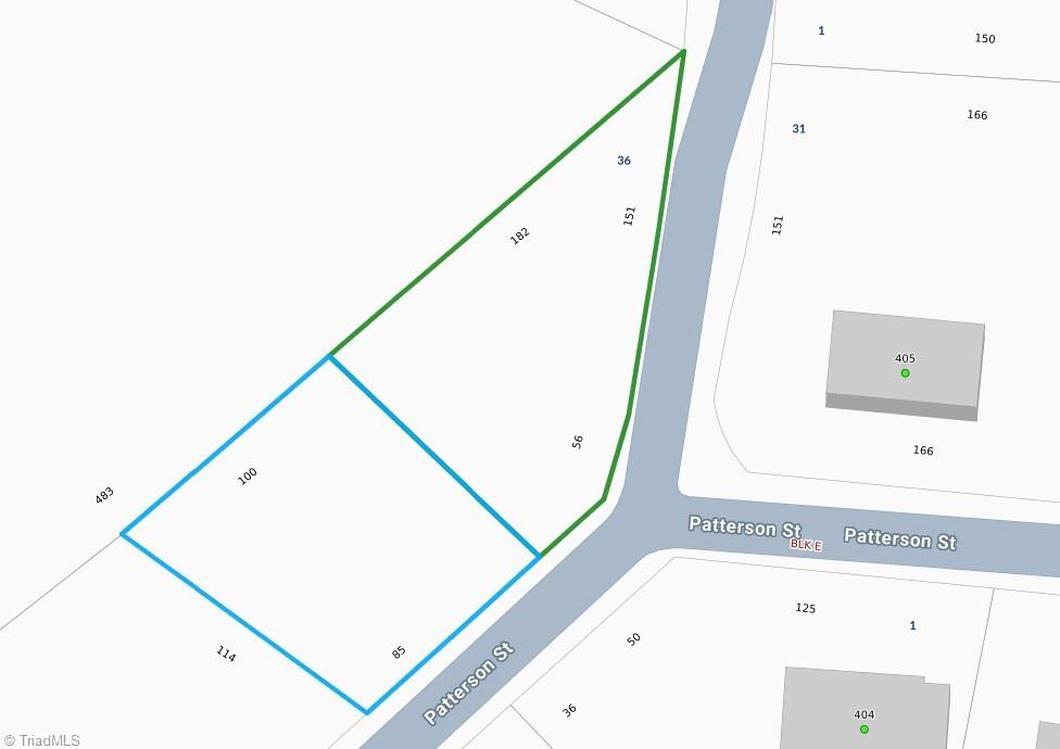 0 Patterson Street Troutman, NC 28166 - Photo 3 of 3 Parcel Map