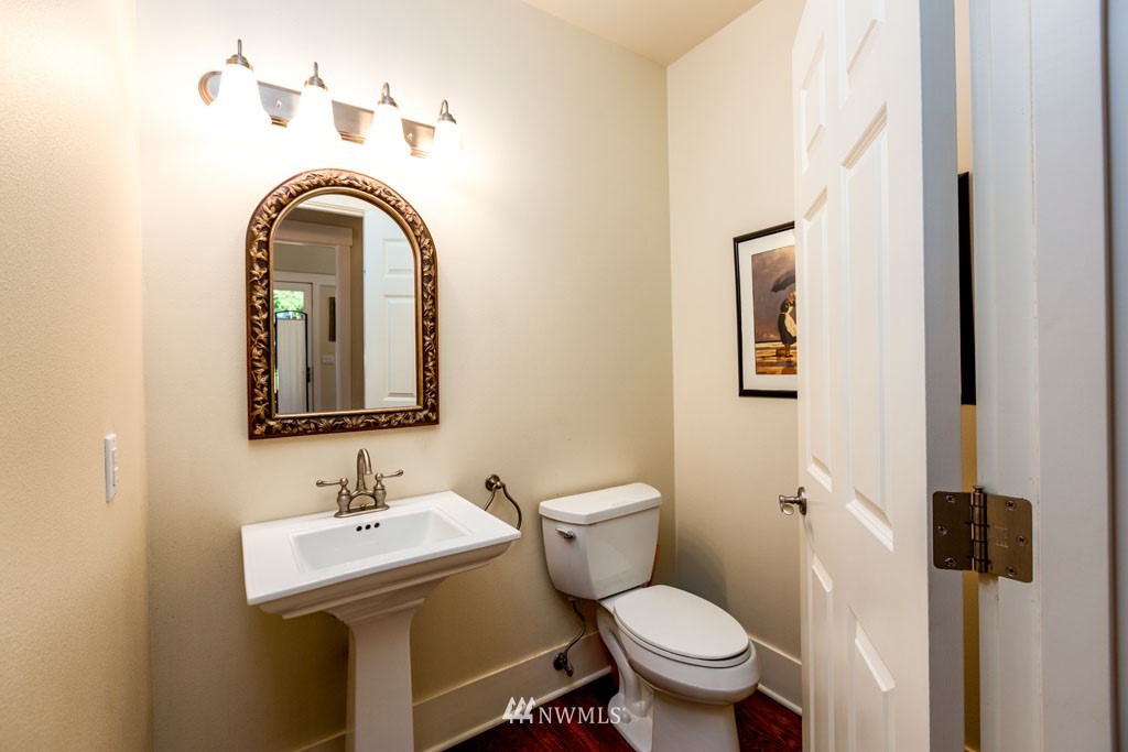 2397 Turn Point Road Friday Harbor, WA 98250 - Photo 13 of 25 a bathroom with a sink and a toilet