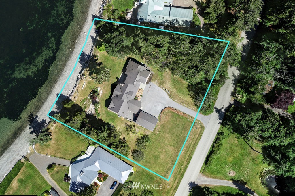 2397 Turn Point Road Friday Harbor, WA 98250 - Photo 5 of 25 an aerial view of a residential houses with outdoor space
