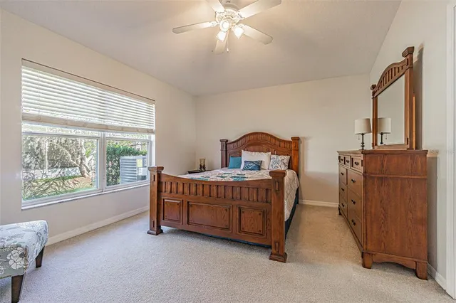 a aerial view of a house with a yard