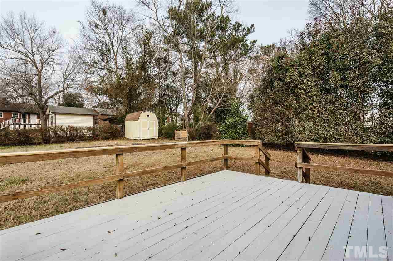 2732 Layden Street Raleigh, NC 27603 - Photo 18 of 19 a view of a terrace with skyline