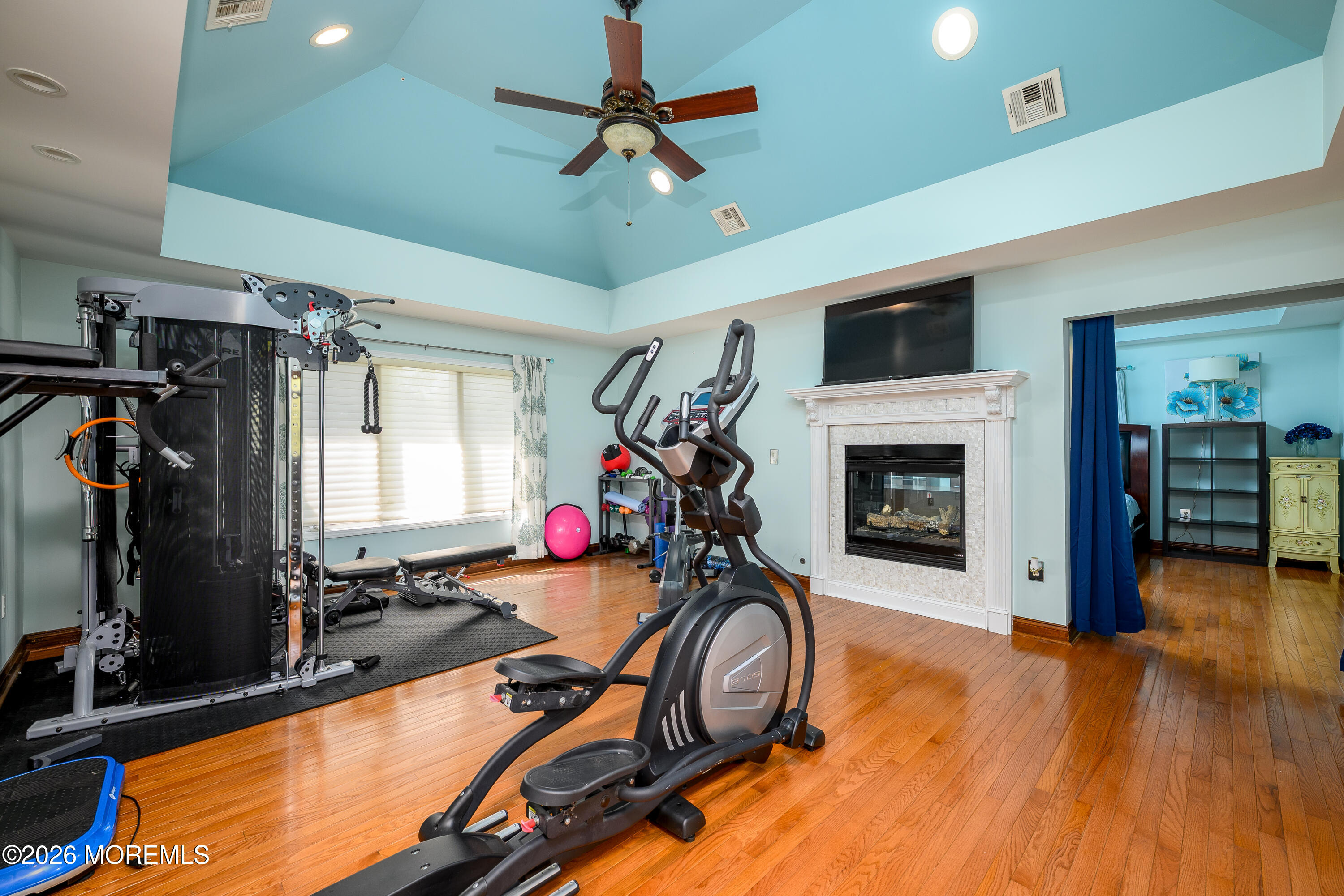 60 Partners Lane Freehold, NJ 07728 - Photo 19 of 56 a view of a room with gym equipment