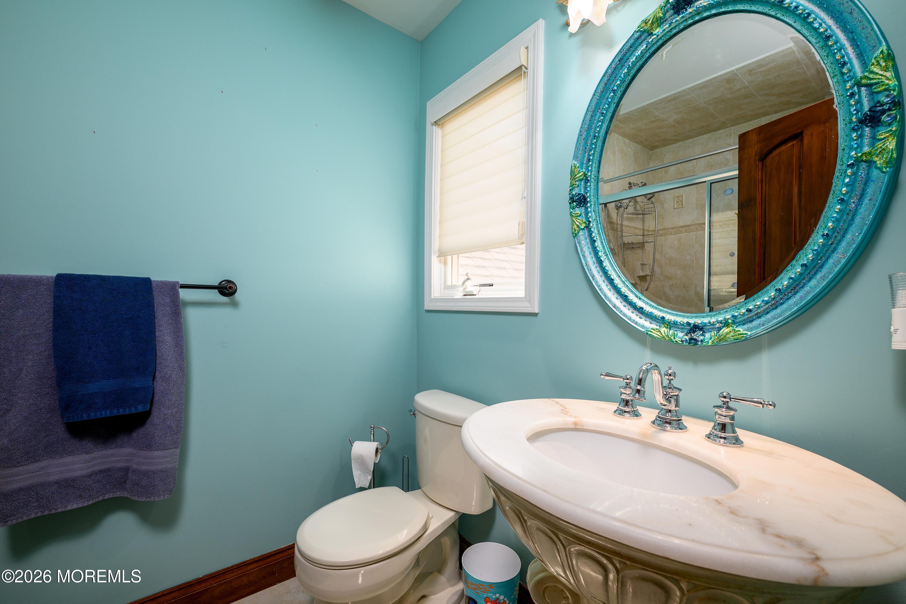 60 Partners Lane Freehold, NJ 07728 - Photo 29 of 56 a bathroom with a sink and a mirror