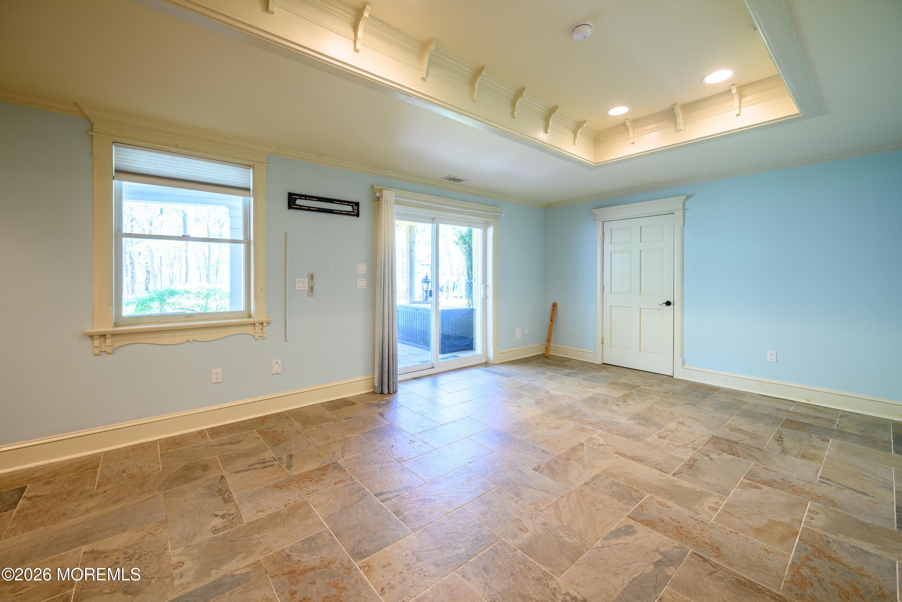 60 Partners Lane Freehold, NJ 07728 - Photo 36 of 56 a view of an empty room with window and wooden floor