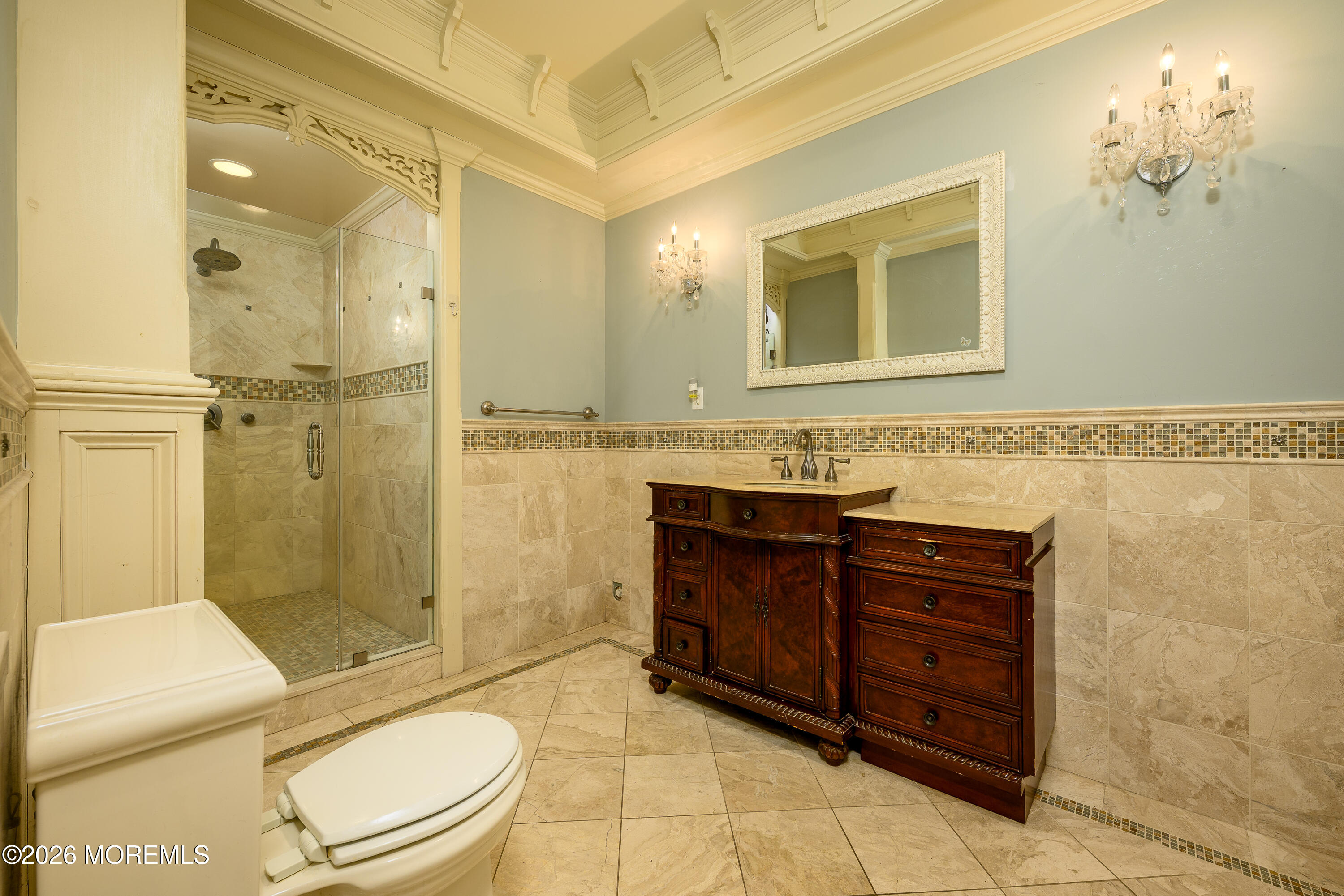 60 Partners Lane Freehold, NJ 07728 - Photo 38 of 56 a bathroom with a sink a toilet and shower