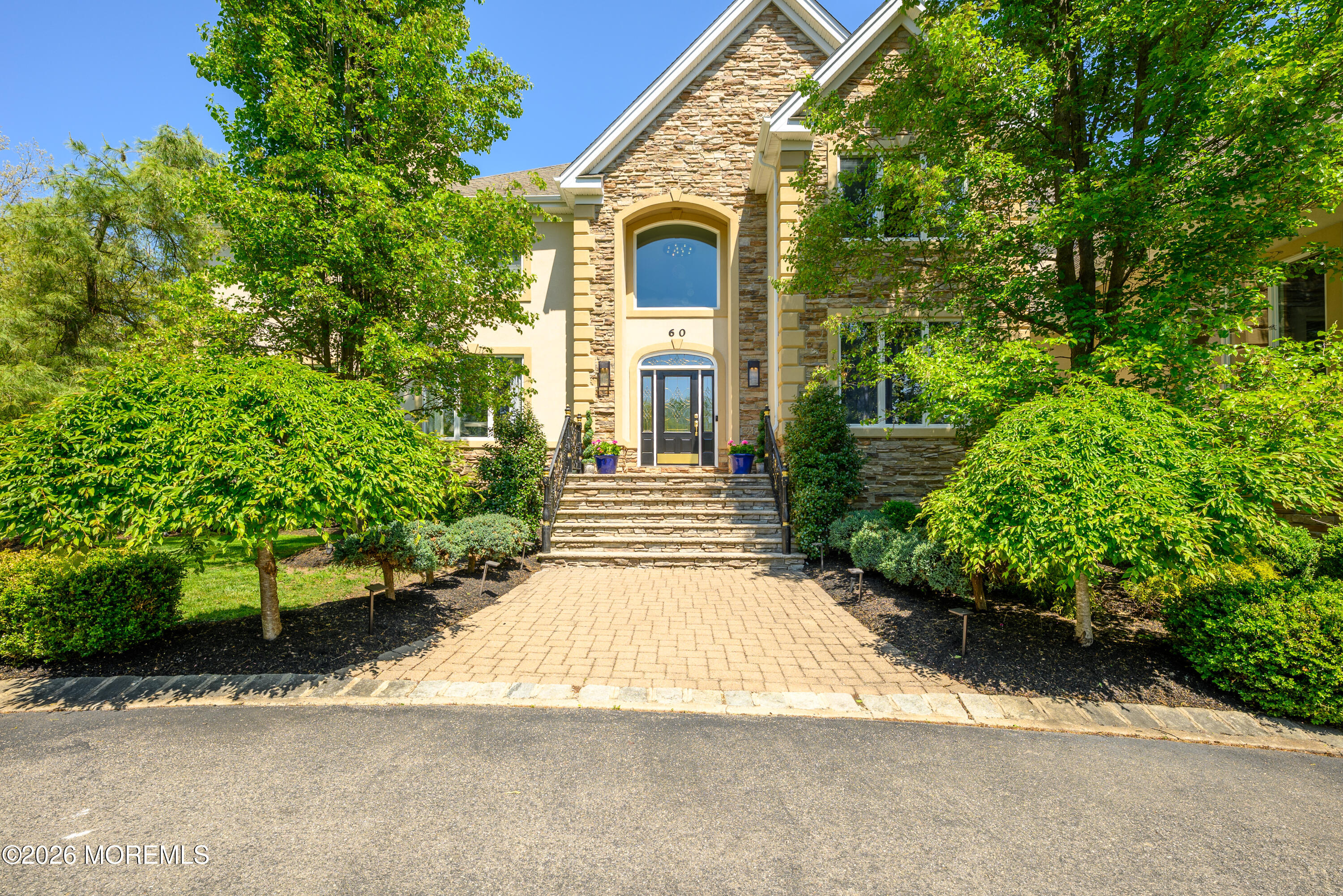 60 Partners Lane Freehold, NJ 07728 - Photo 55 of 56 front view of a house with a yard