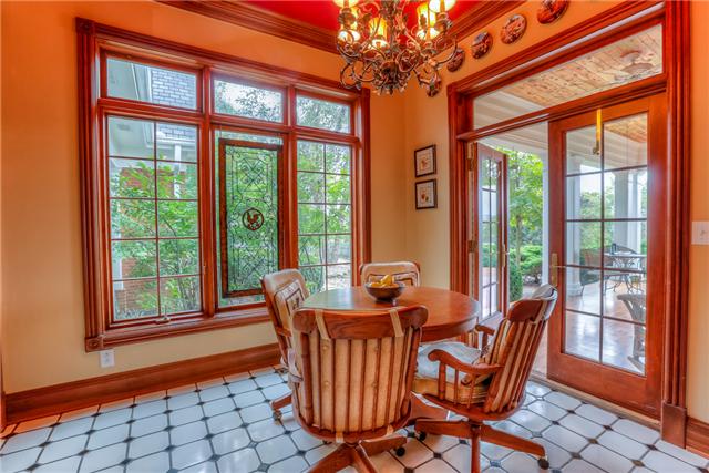 4403 Arno Road Franklin, TN 37064 - Photo 13 of 20 Cozy breakfast room with Italian tile flooring.