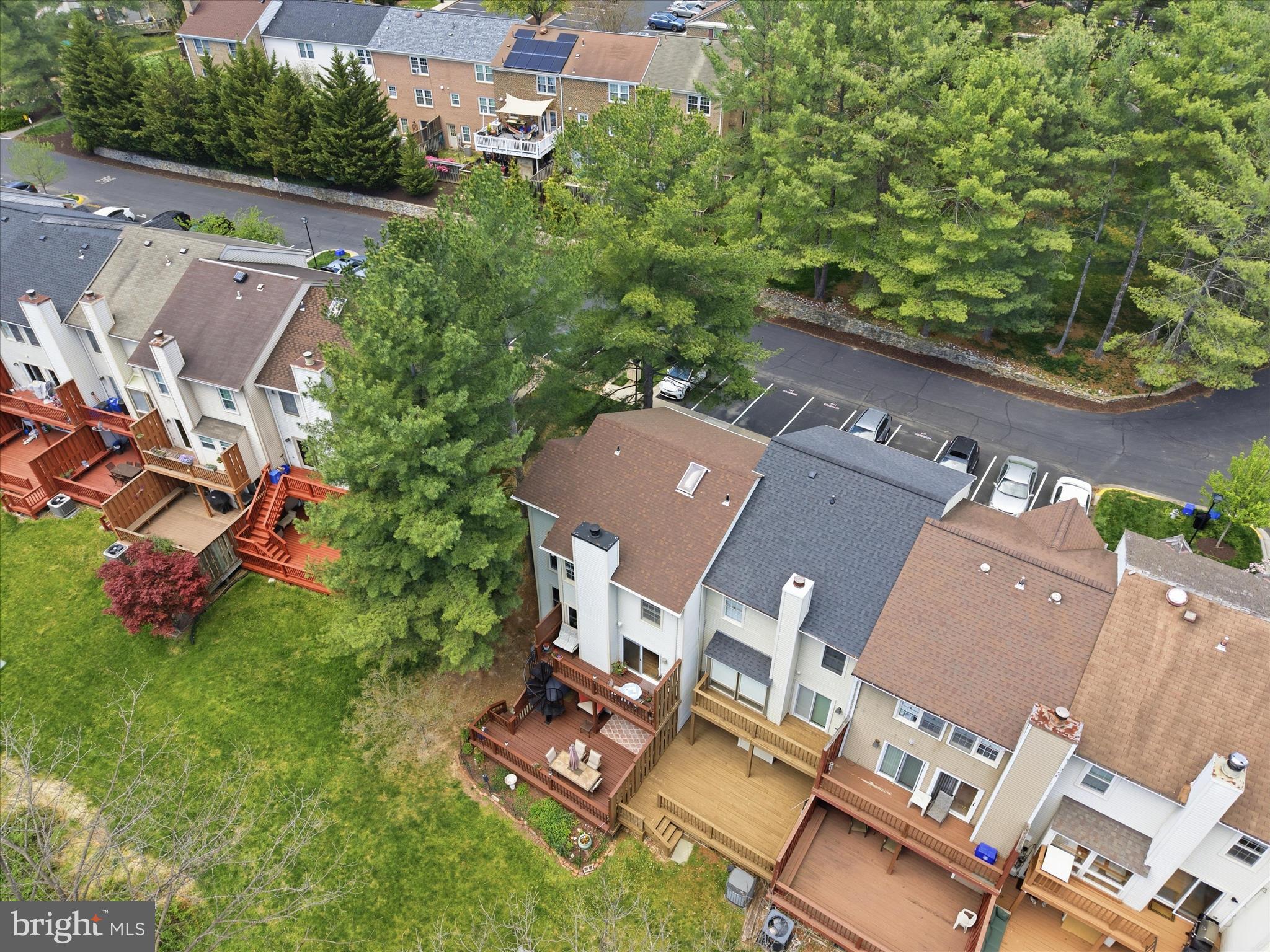 1943 Hickory Hill Lane Silver Spring, MD 20906 - Photo 47 of 54 an aerial view of residential house with outdoor space and trees all around
