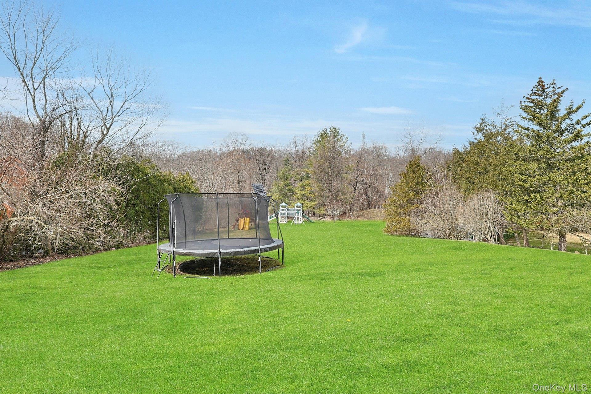 45 Sprain Valley Road Scarsdale, NY 10583 - Photo 22 of 26 Another view of the vast backyard with ample space for a wide range of outdoor activities or creating your own private retreat.