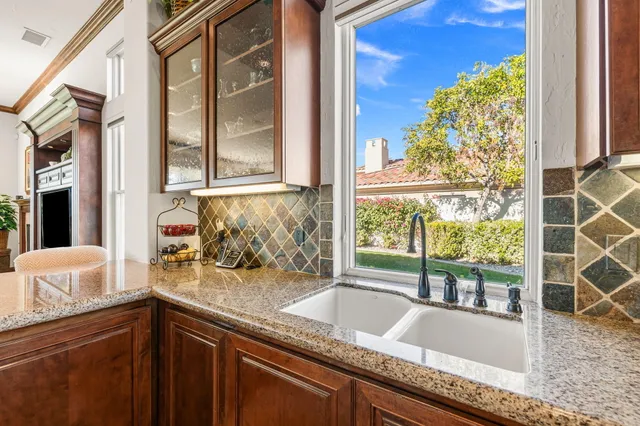 a bathroom with a bathtub and a sink