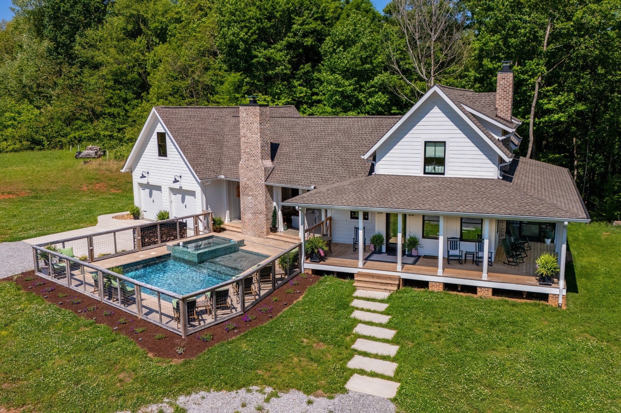 1912 Joppa Road Walling, TN 38587 - Photo 63 of 67 a view of a house with a backyard and a patio