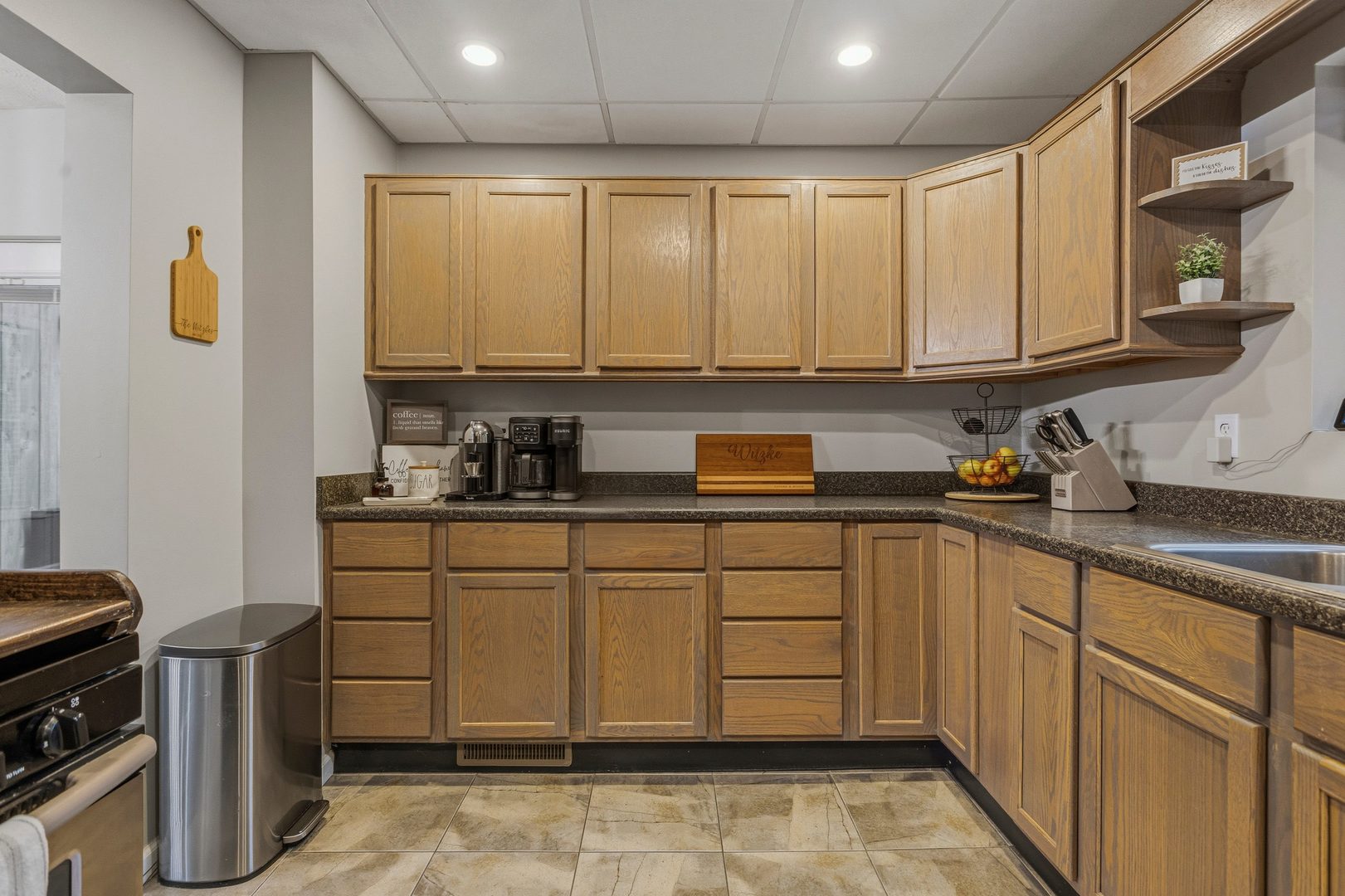 419 South Hamilton Street McLean, IL 61754 - Photo 15 of 41 a kitchen with a sink cabinets and appliances