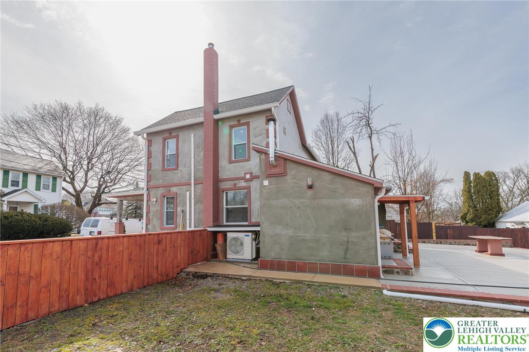 38 Water Street Wind Gap, PA 18091 - Photo 30 of 37 a front view of a house with garden