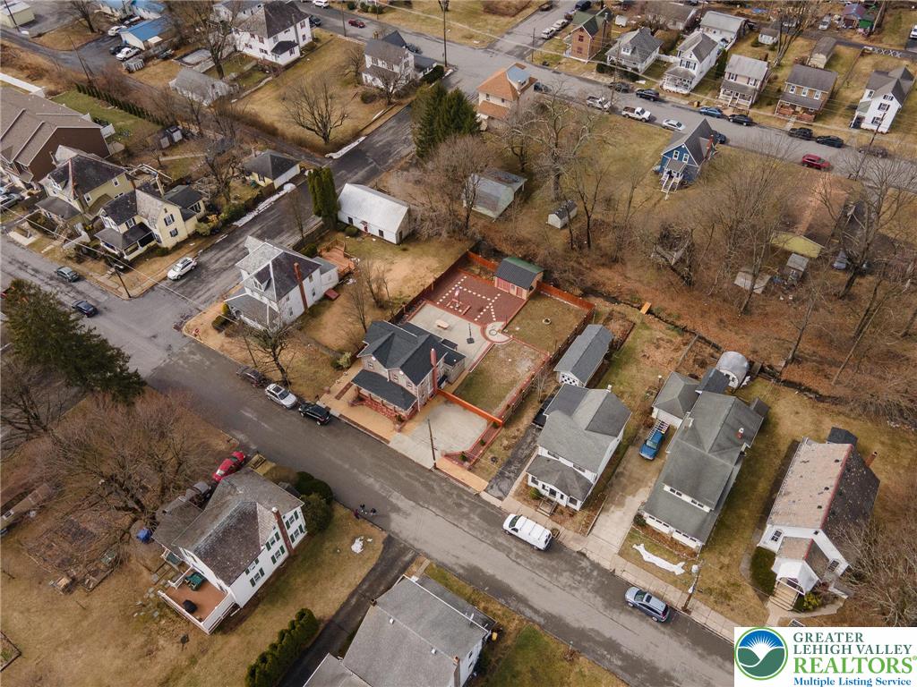 38 Water Street Wind Gap, PA 18091 - Photo 37 of 37 an aerial view of residential house with parking