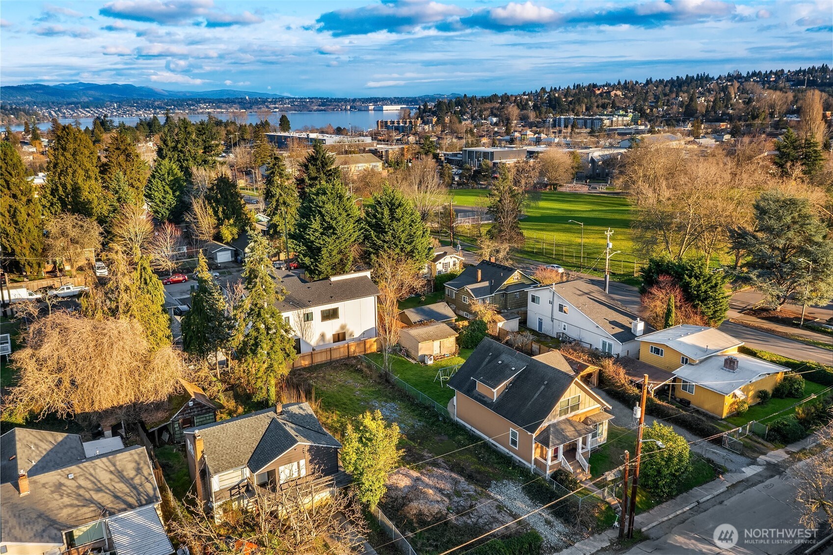 8444 46th Avenue South Seattle, WA 98118 - Photo 10 of 14 an aerial view of multiple house