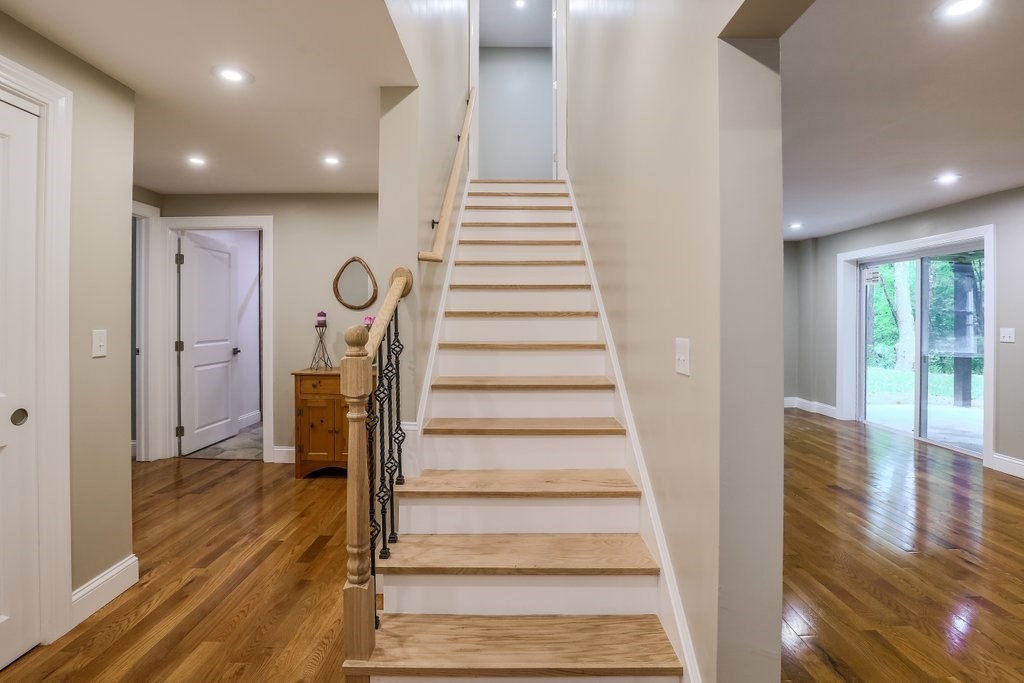 63 King Road Charlton, MA 01507 - Photo 29 of 40 a view of entryway and hall with wooden floor
